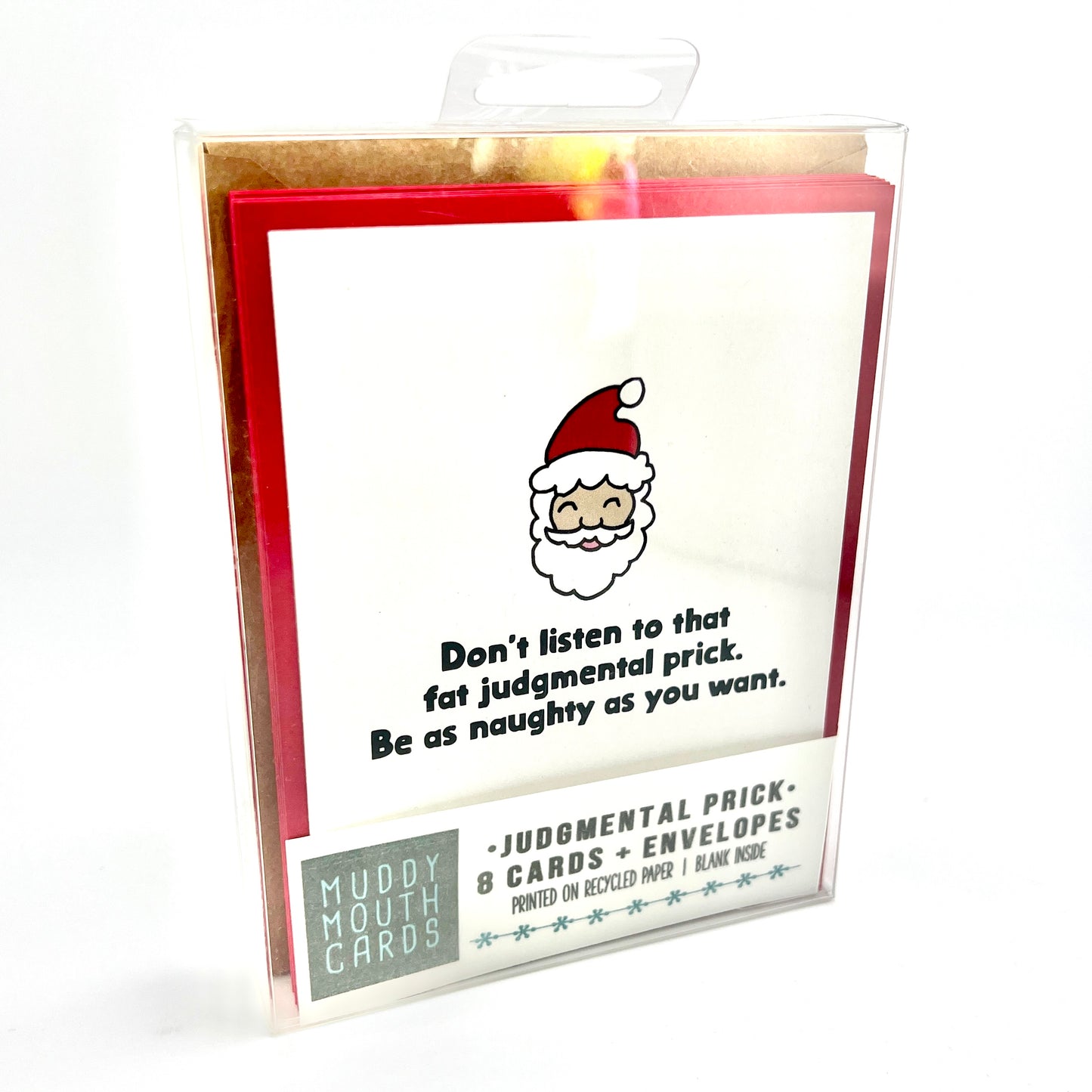 Judgmental Prick—Holiday Greeting Card Value Pack