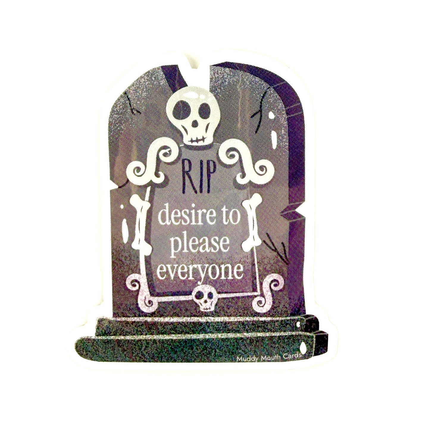 RIP Pleasing Everyone vinyl sticker