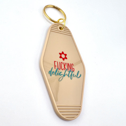 Fucking Delightful keychain