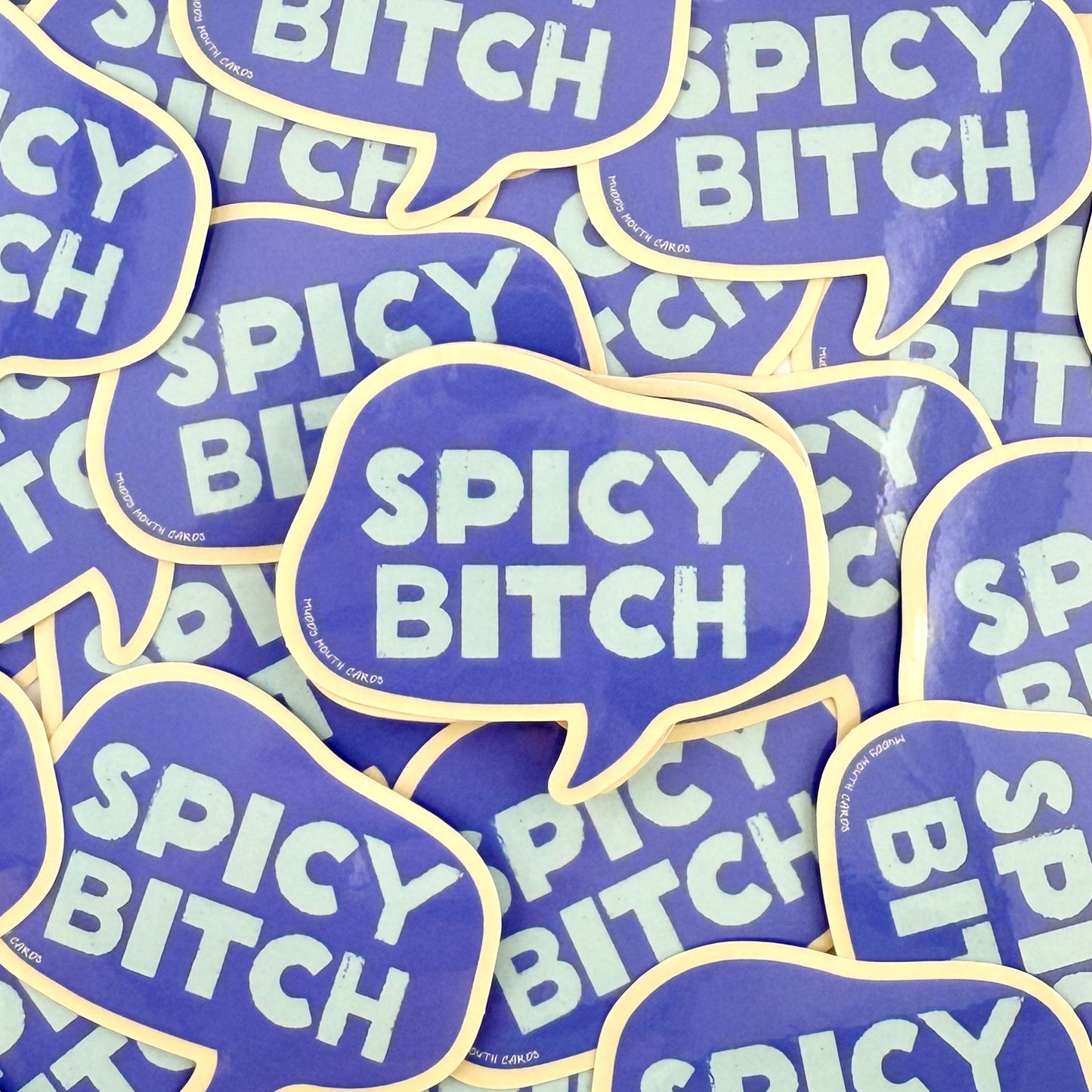 Spicy Bitch vinyl sticker