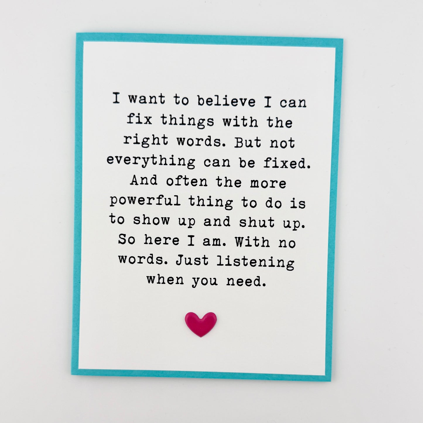 Fix Things with the Right Words card