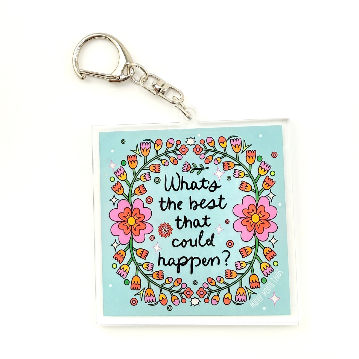 Best That Could Happen keychain clip