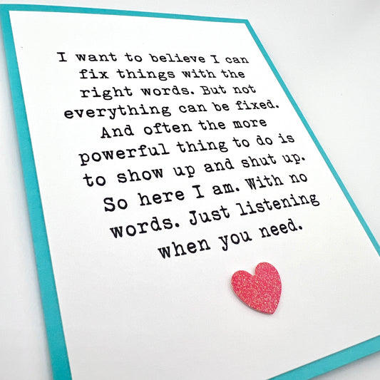 Fix Things with the Right Words card