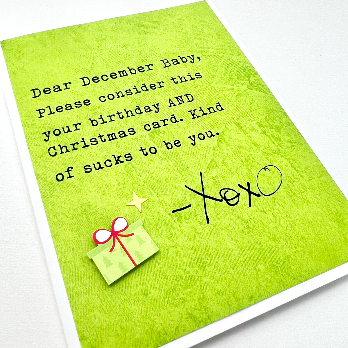 Birthday December Sucks to be You card