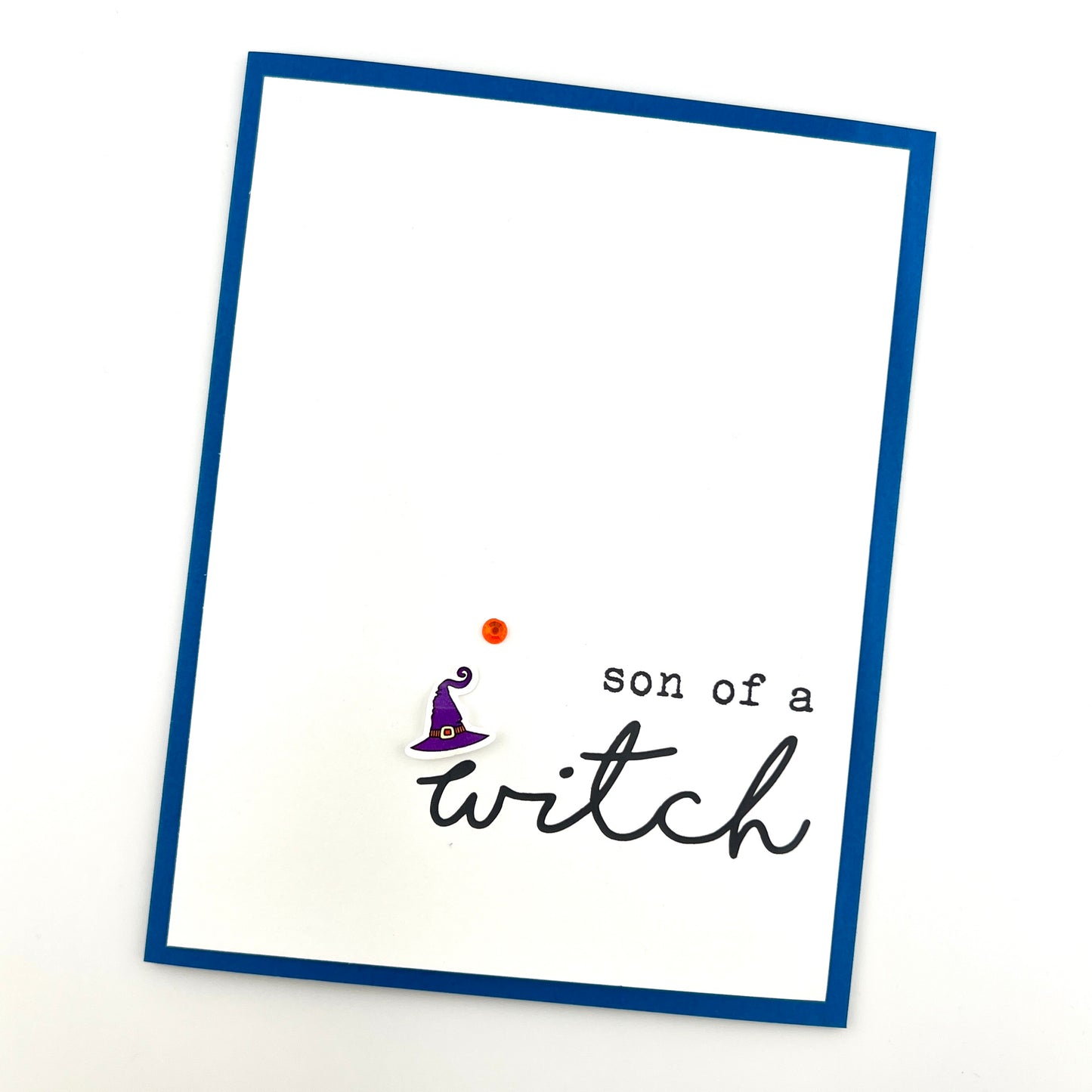 Son of a Witch Halloween card