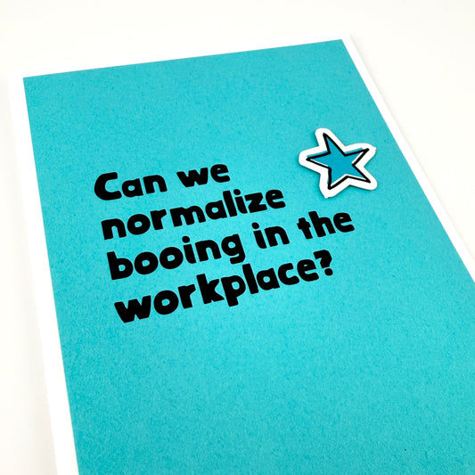 Normalize Booing in Workplace card