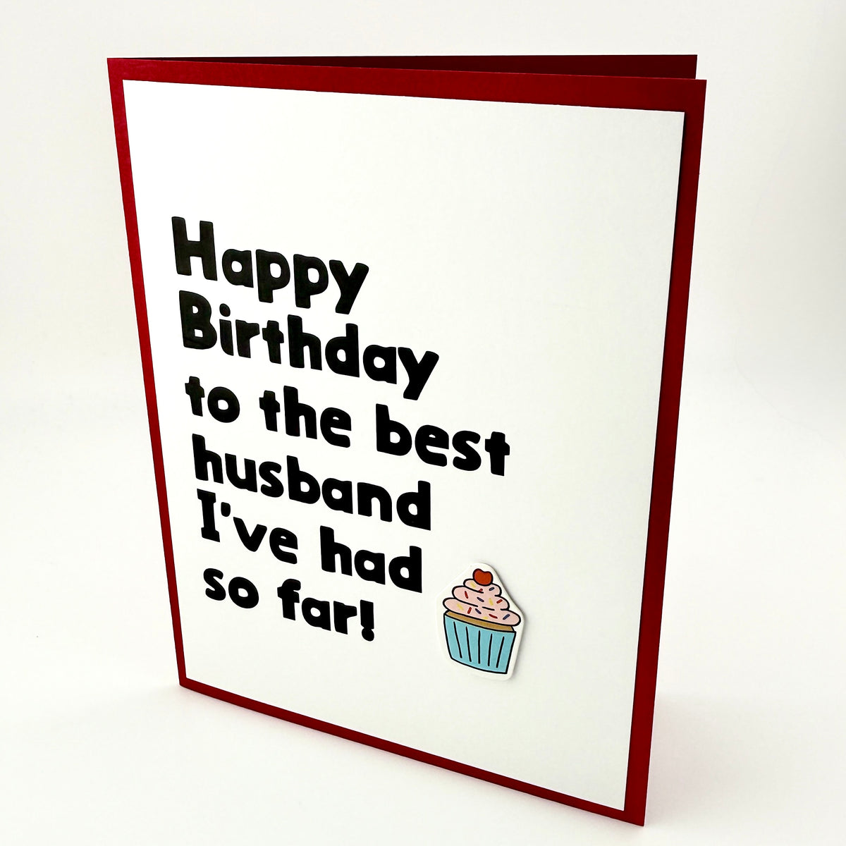 Best Husband So Far birthday card