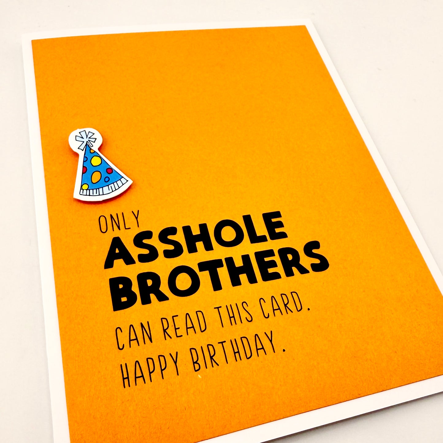 Asshole Brother card