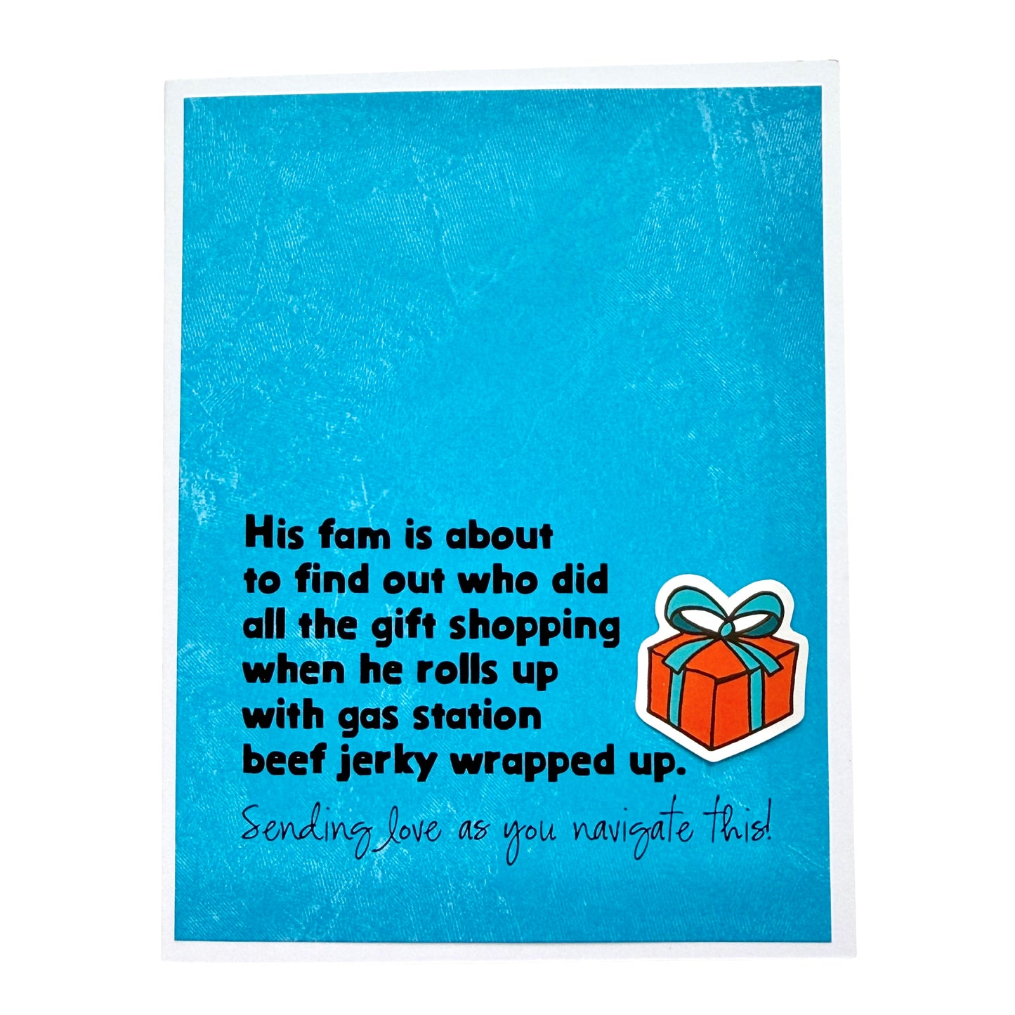 Gas Station Beef Jerky divorce card