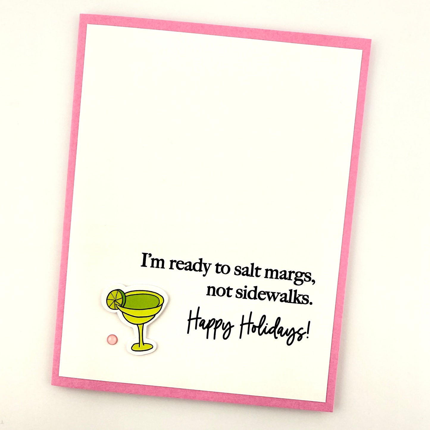 Salt Margs Not Sidewalks holiday card