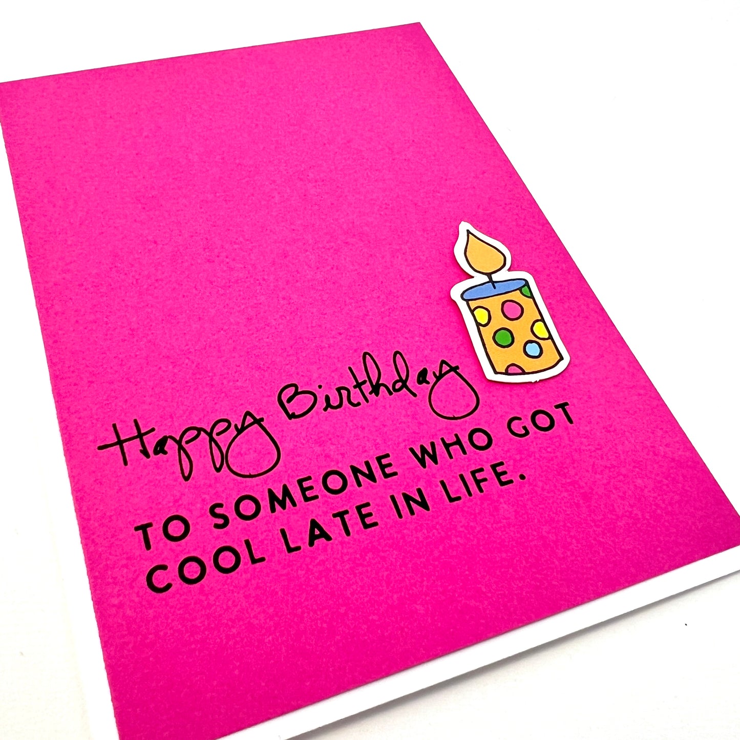 Cool Late in Life card