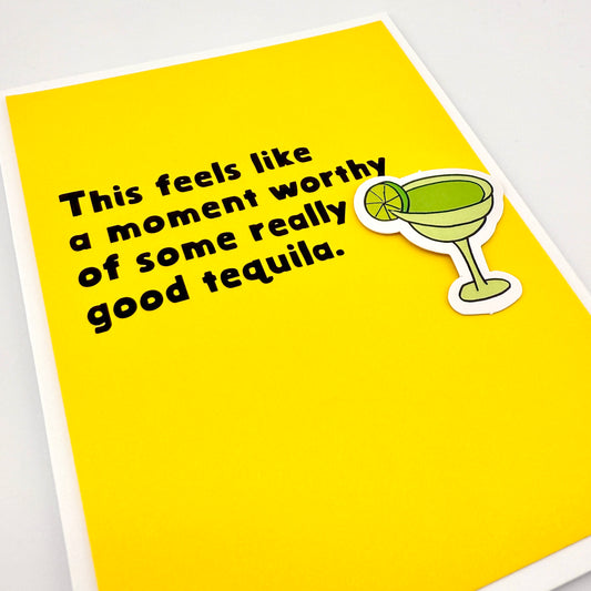 Really Good Tequila card