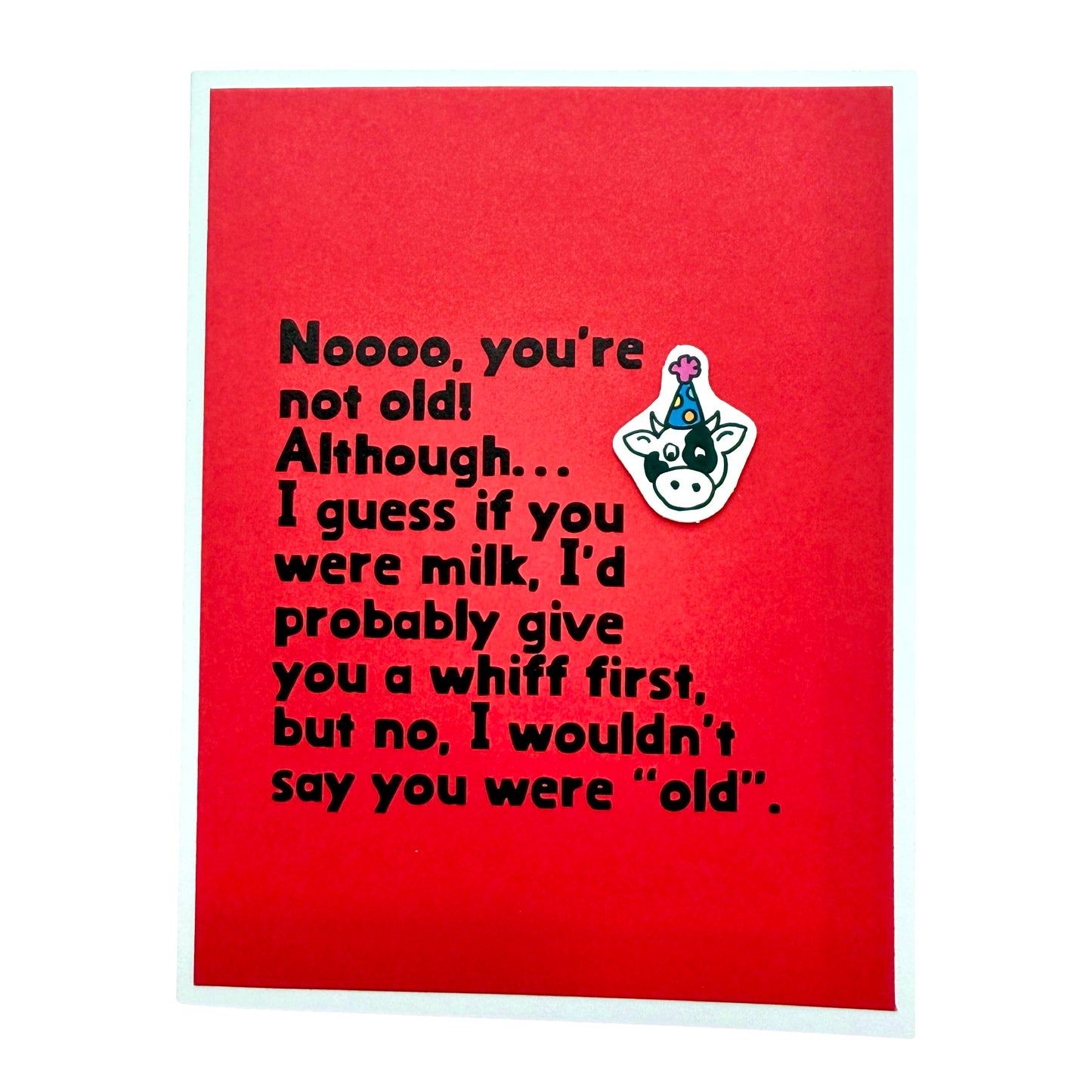 Milk Whiff birthday card