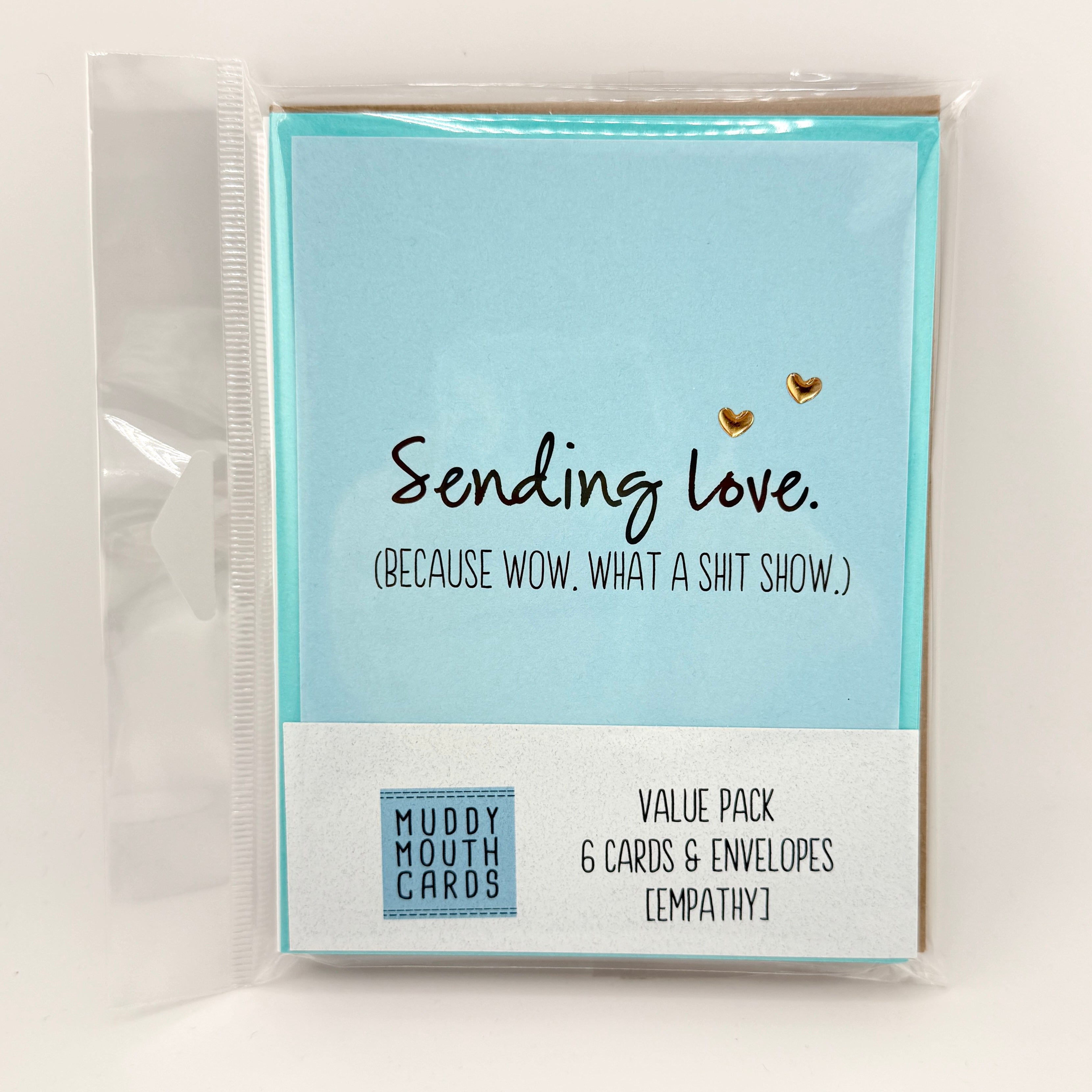 6-Card Value Pack: Empathy Set – Muddy Mouth Cards