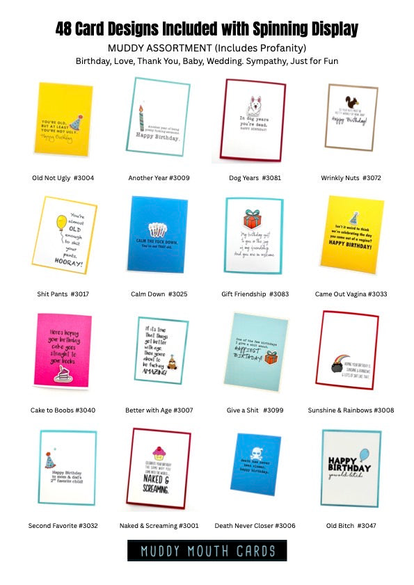 Best Selling Cards with Free Display
