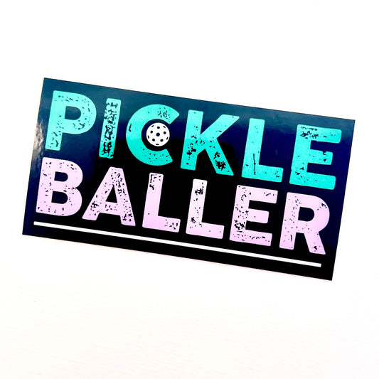Pickle Baller vinyl sticker