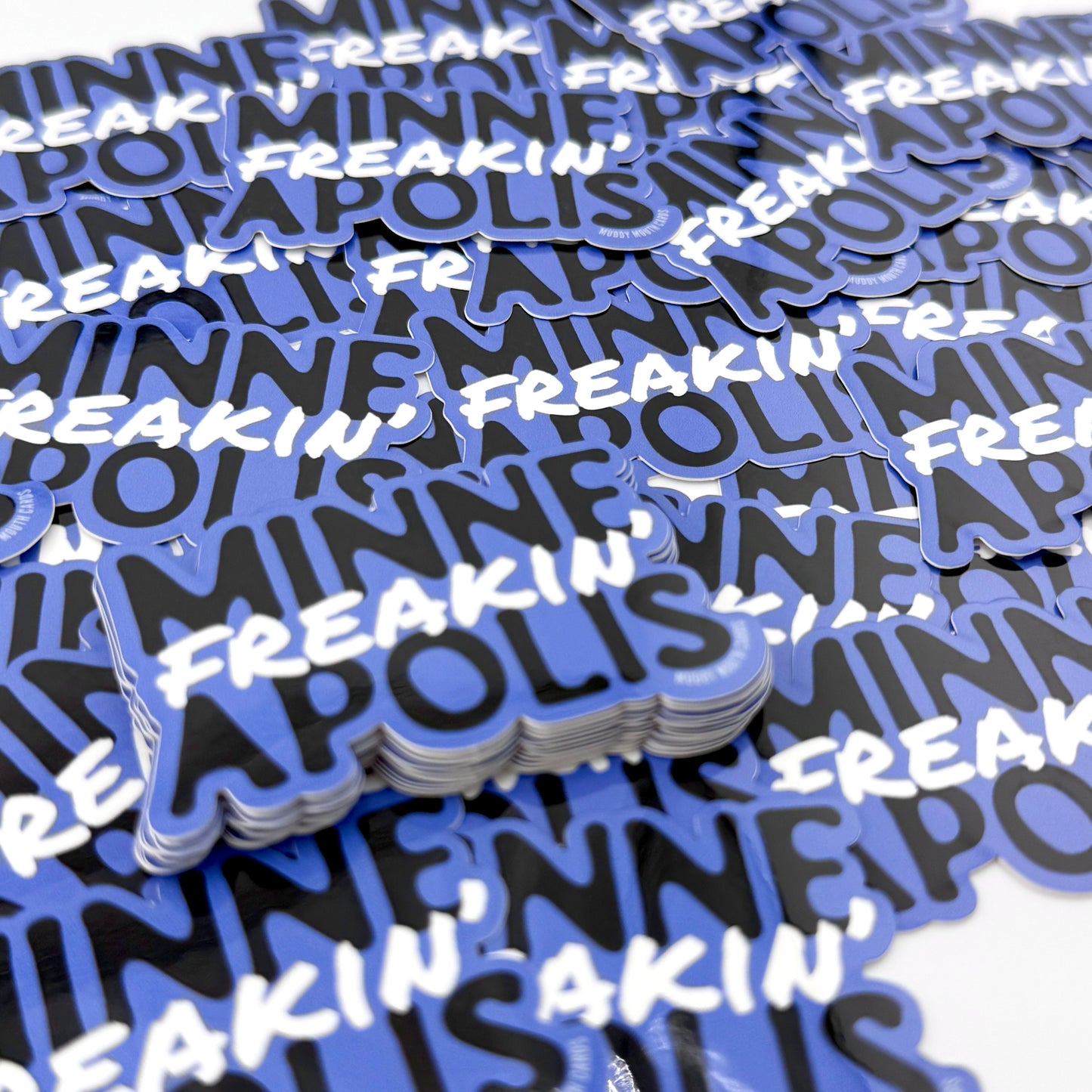 Minne Freakin Apolis vinyl sticker