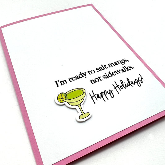 Salt Margs Not Sidewalks holiday card