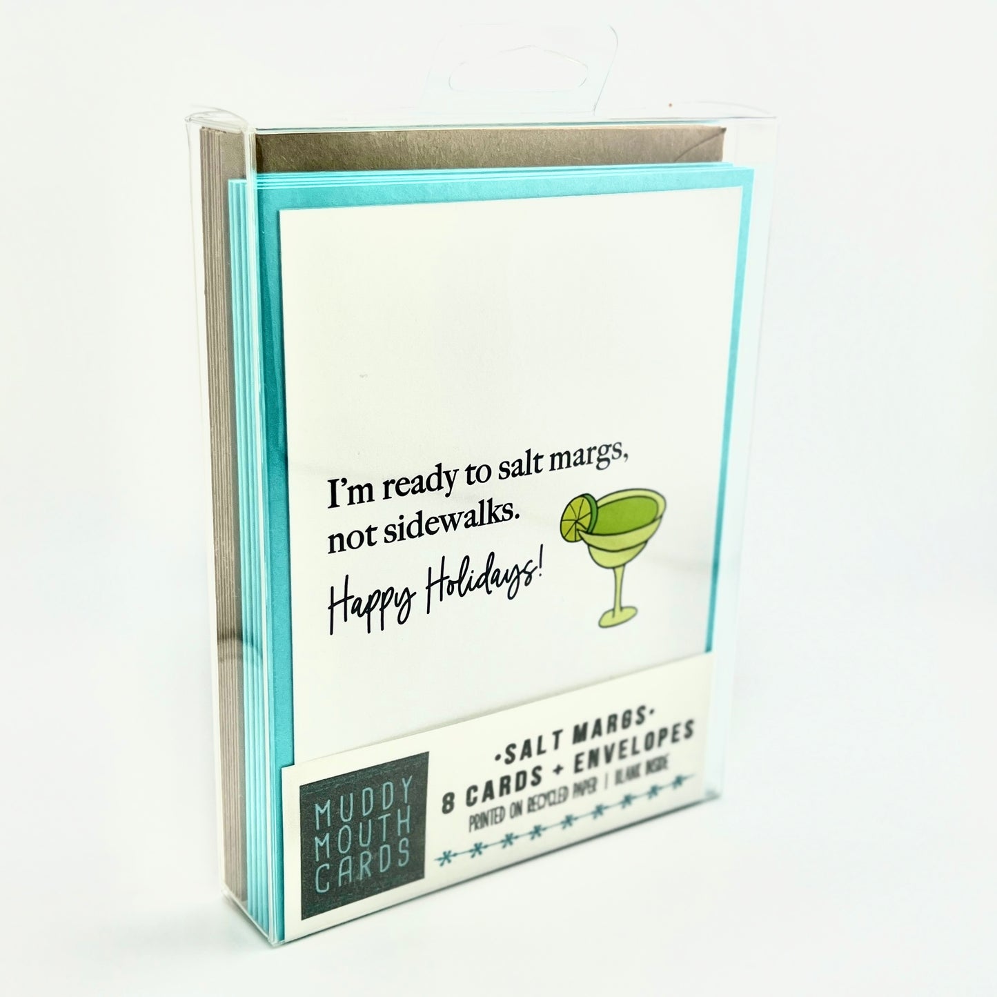 Salt Margaritas—Holiday Greeting Card Value Pack