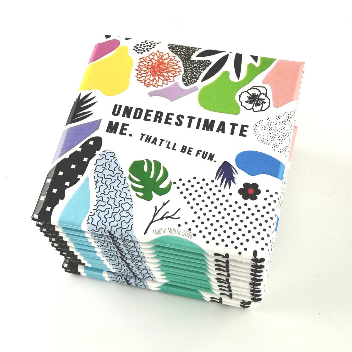 Underestimate Me magnet