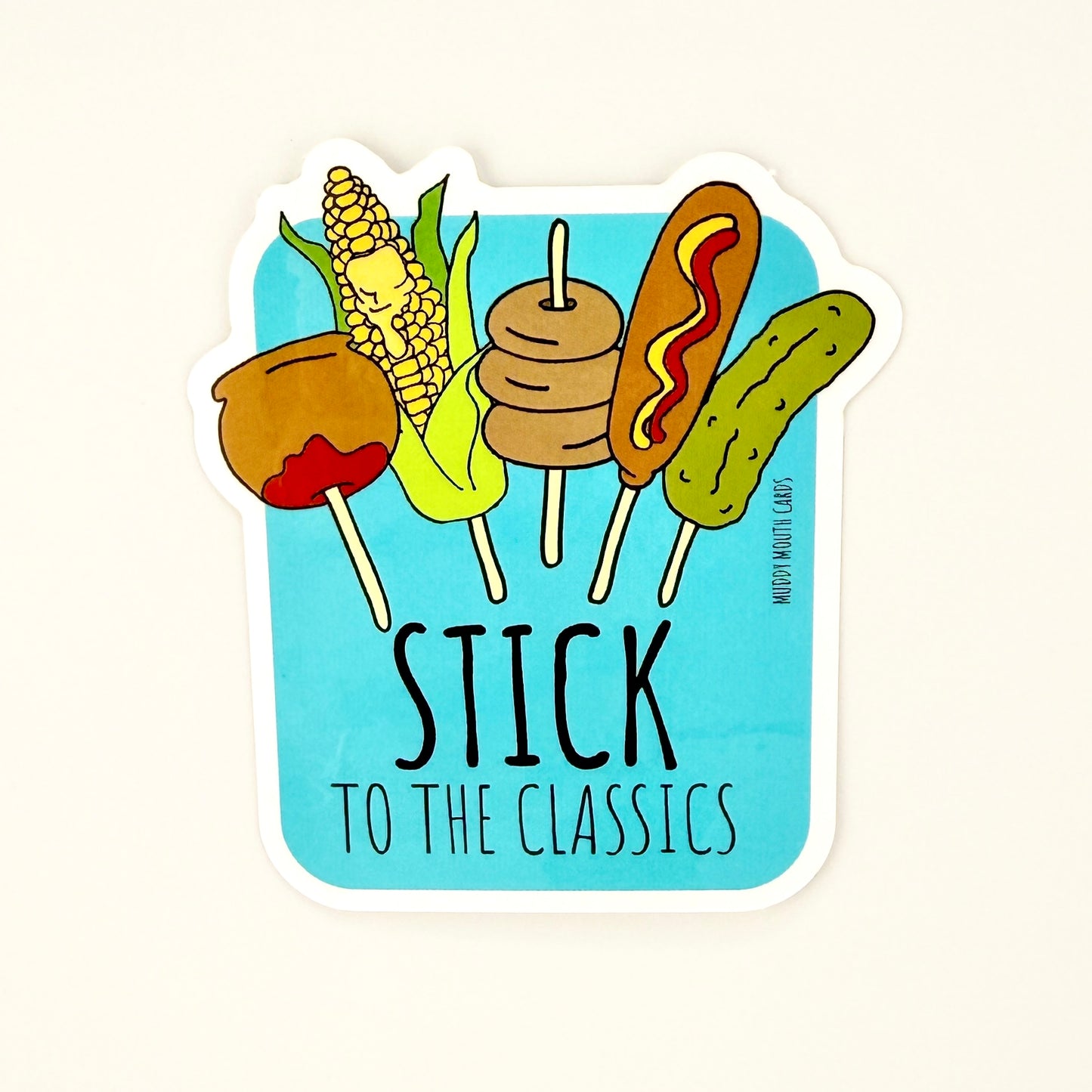 Stick to Classics State Fair vinyl stickers