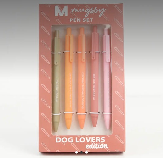 Pen Set—Dog Lovers