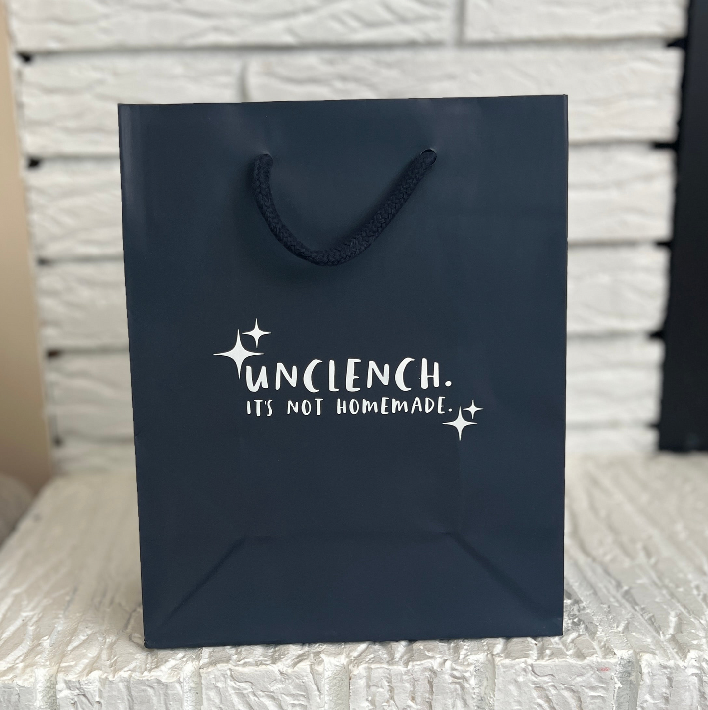 Gift Bag Unclench—navy