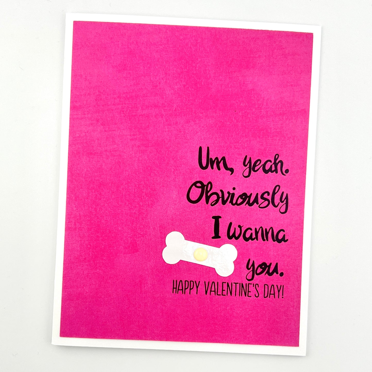 Val Wanna Bone You Valentine card