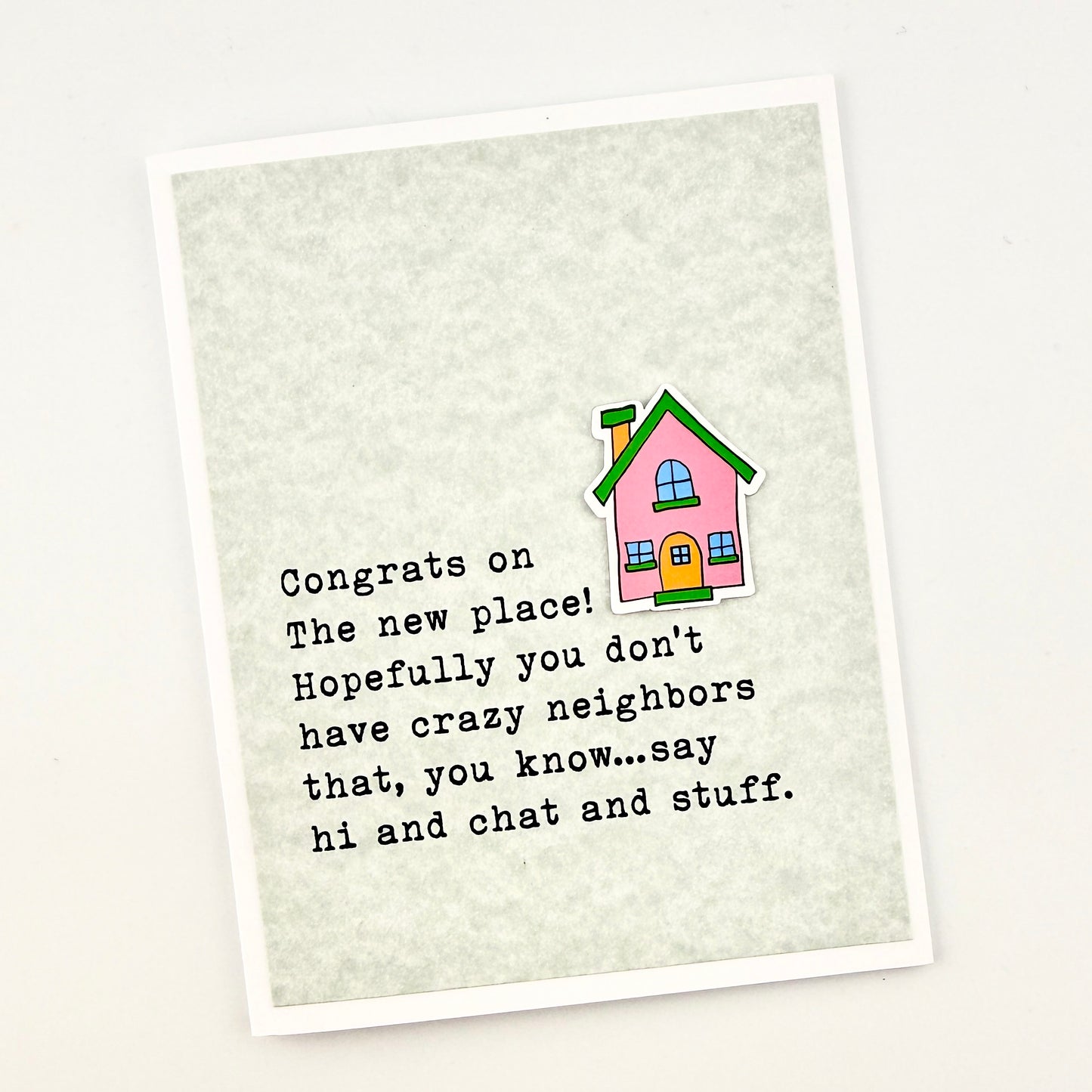 Neighbor Say Hi and Chat card
