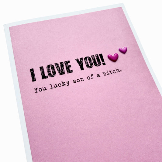 Lucky SOB card