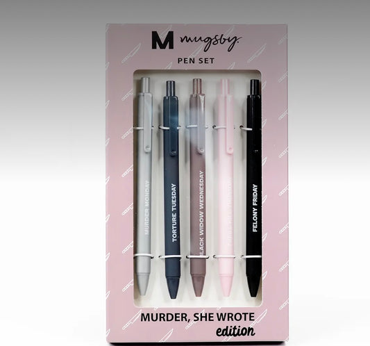 Pen Set—Murder She Wrote