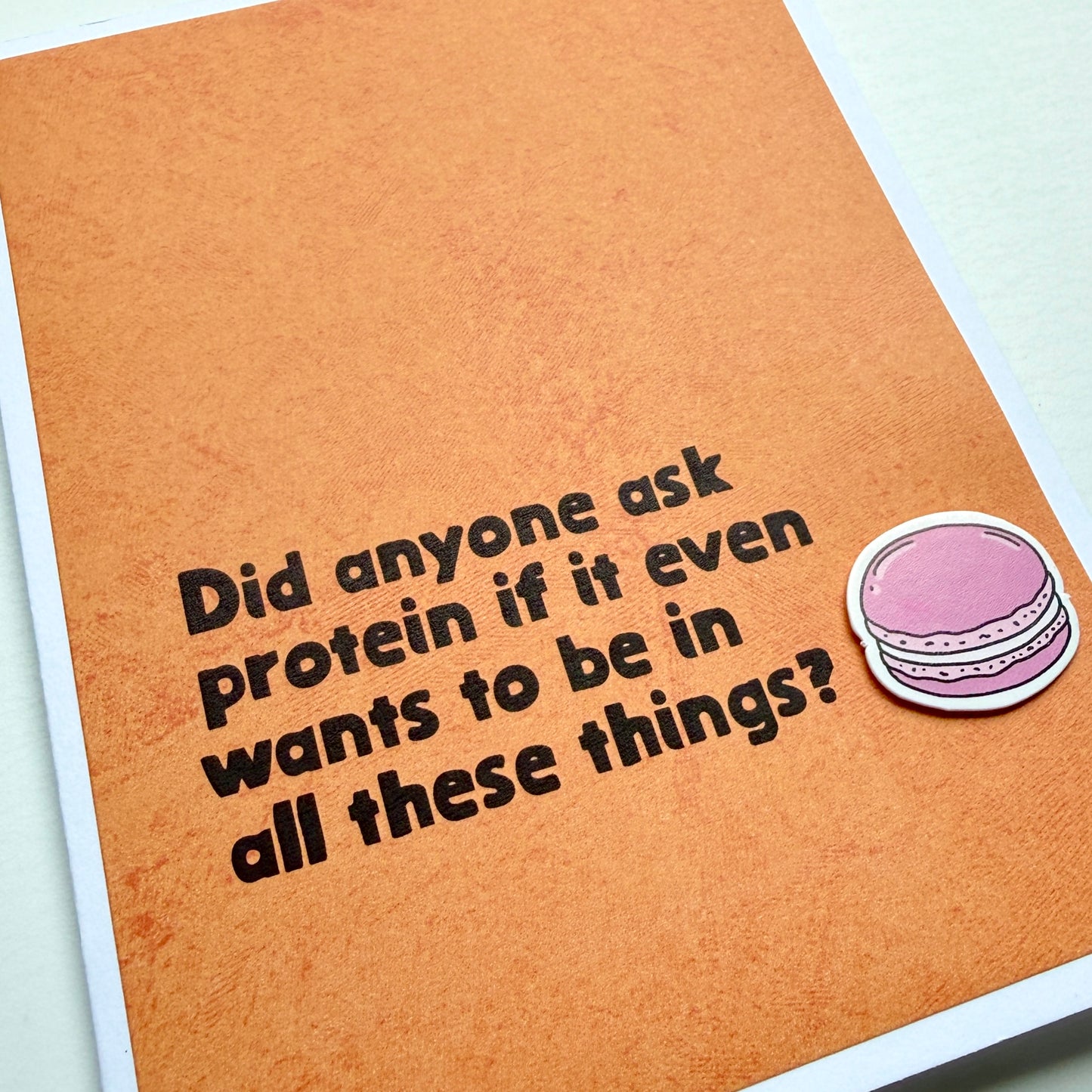 Ask Protein card