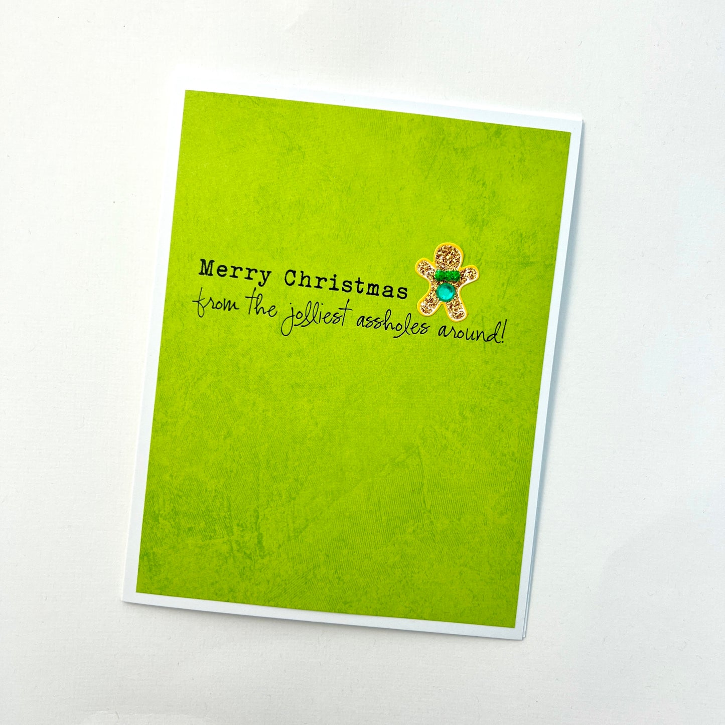 Jolliest Assholes Christmas card