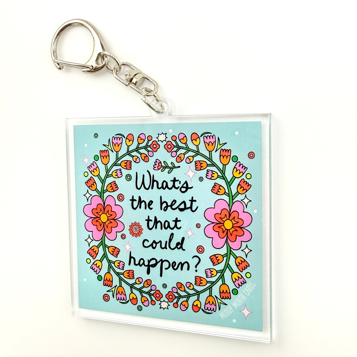 Best That Could Happen keychain clip
