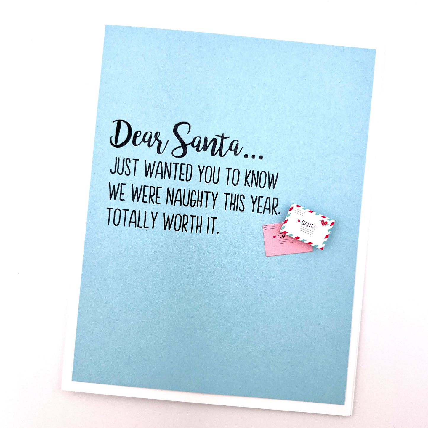 Dear Santa Christmas card