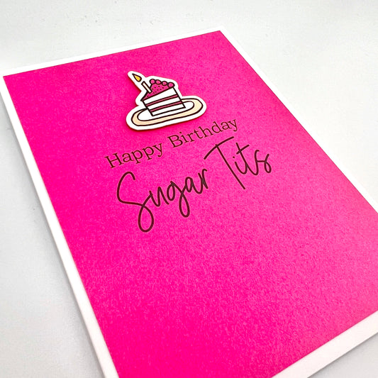 Sugar Tits card