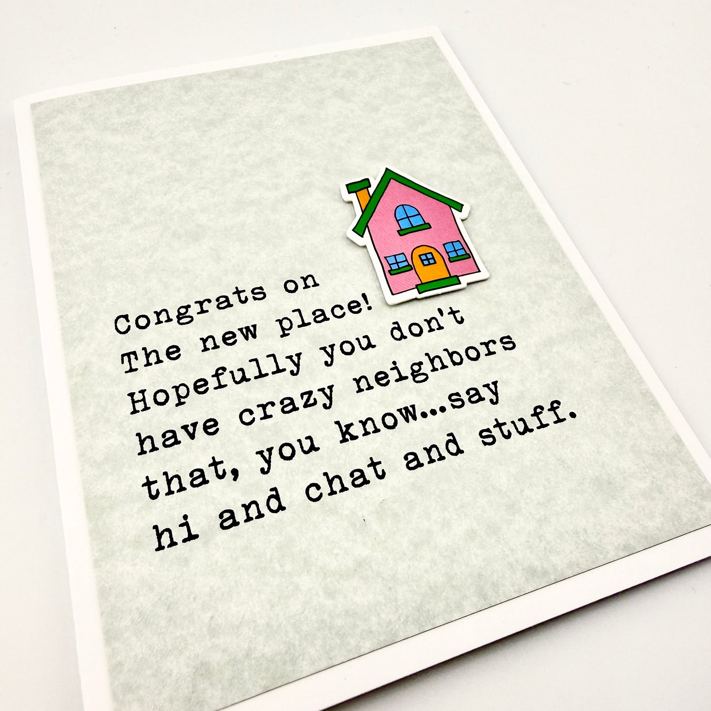Neighbor Say Hi and Chat card