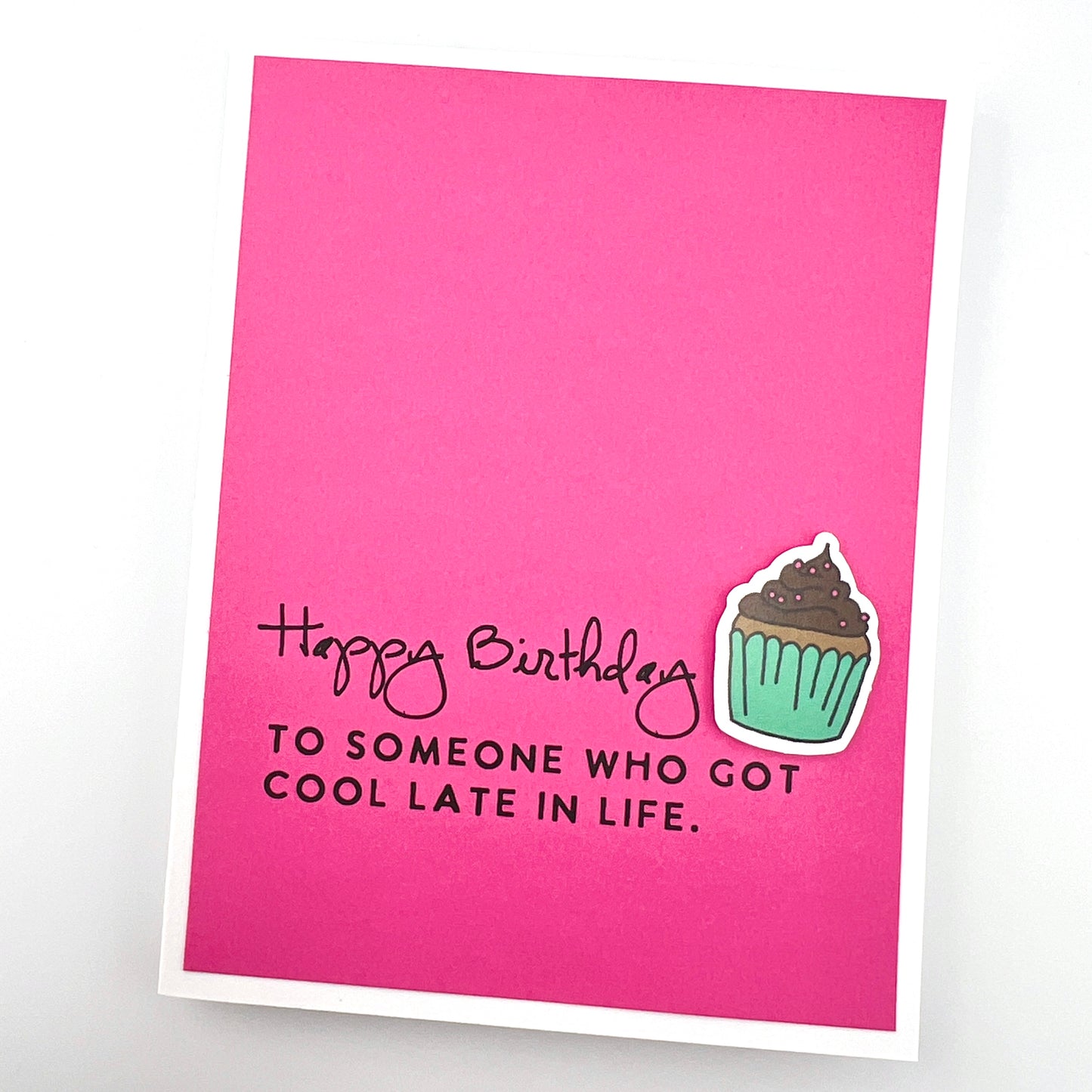 Cool Late in Life card