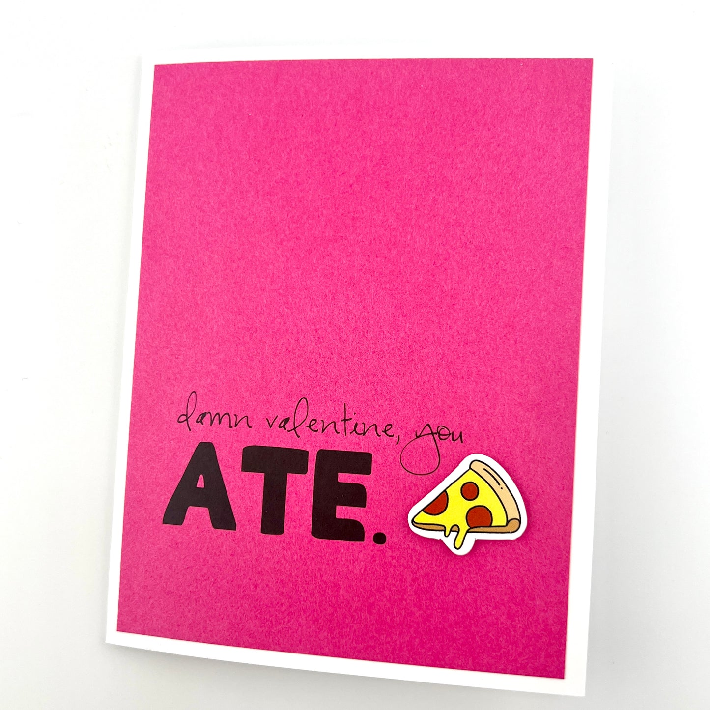 Valentine Ate card