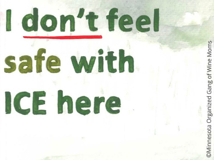 Digital Download-Printable ICE Postcards