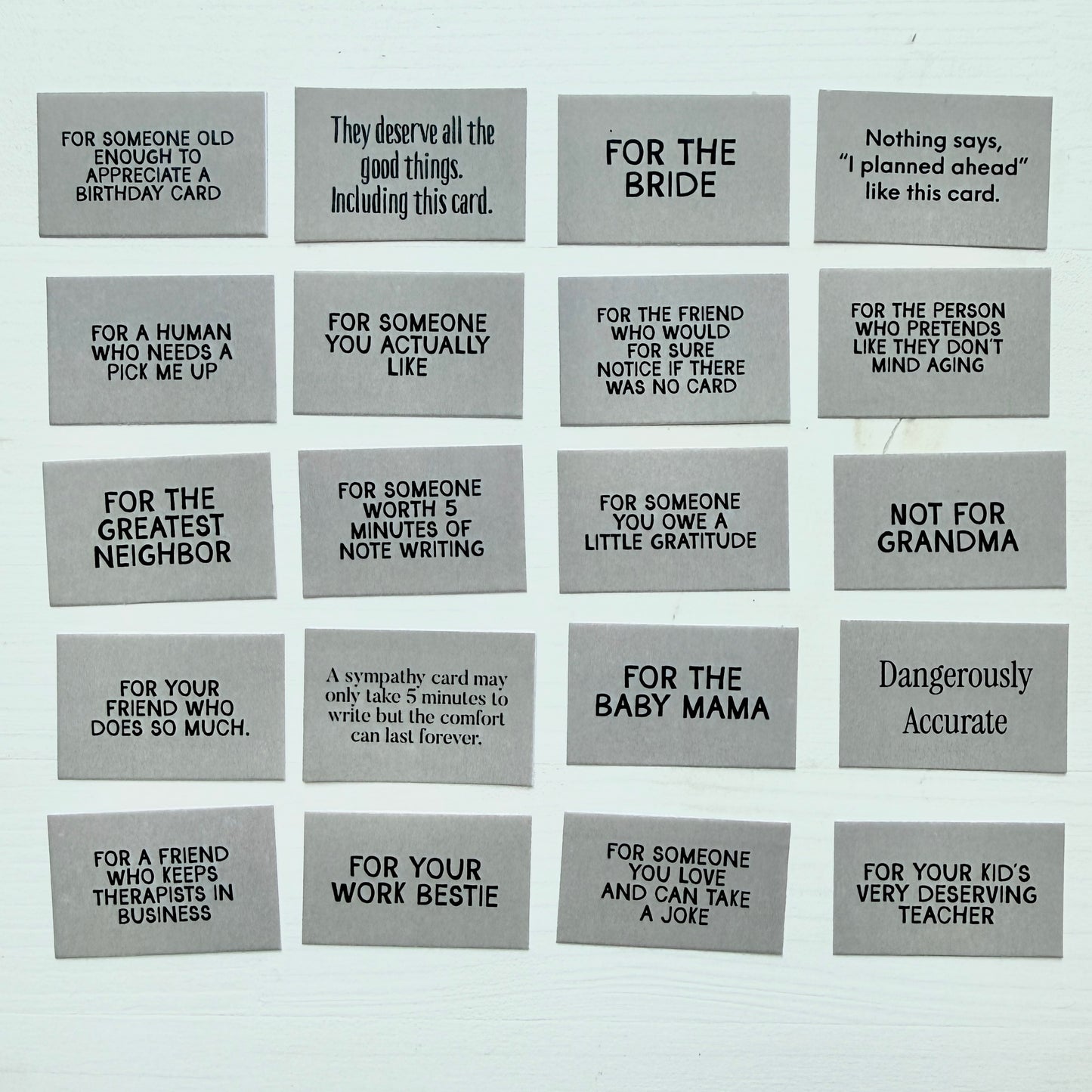 Fun Retail Clip-On Signs—32 Phrases
