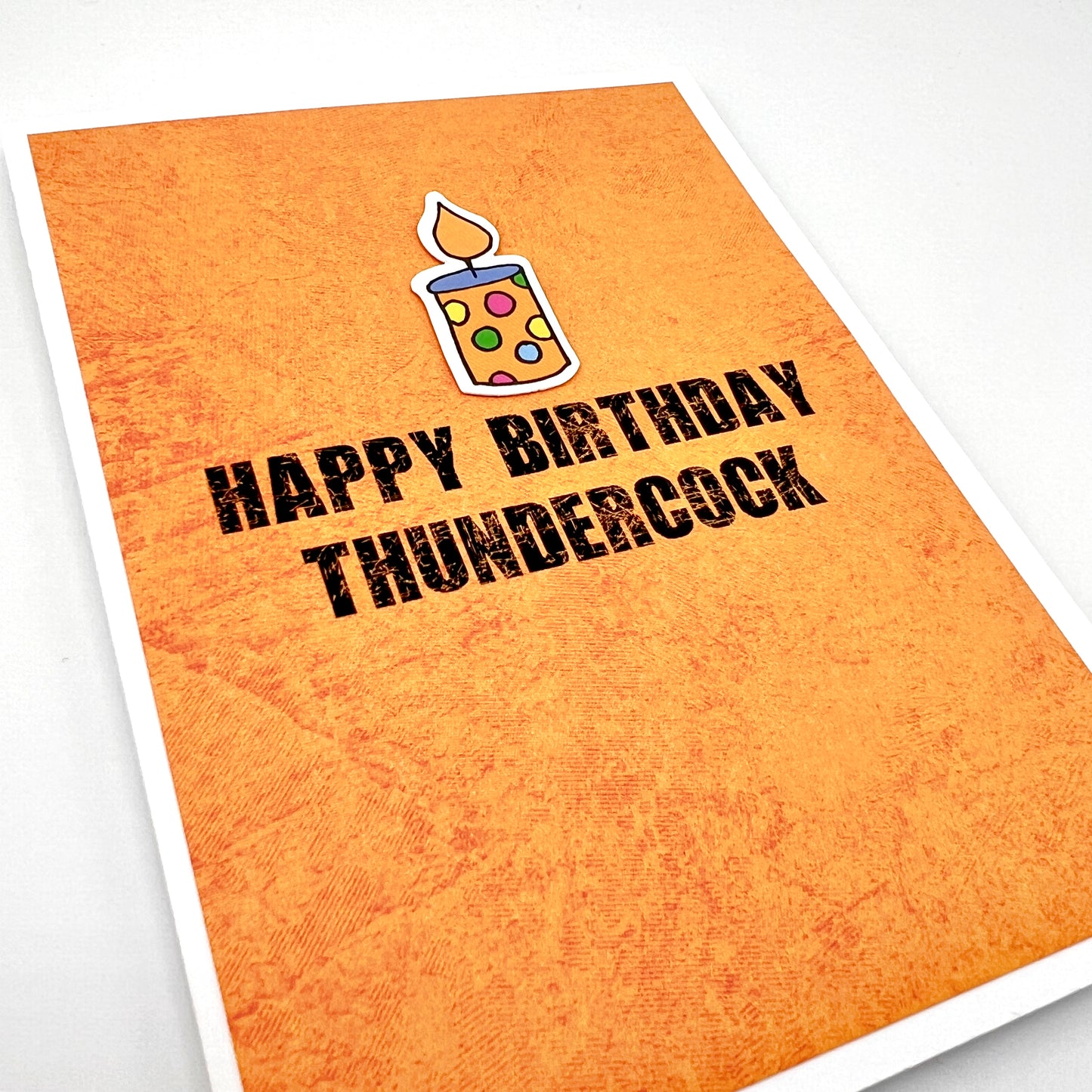 Thundercock Birthday card