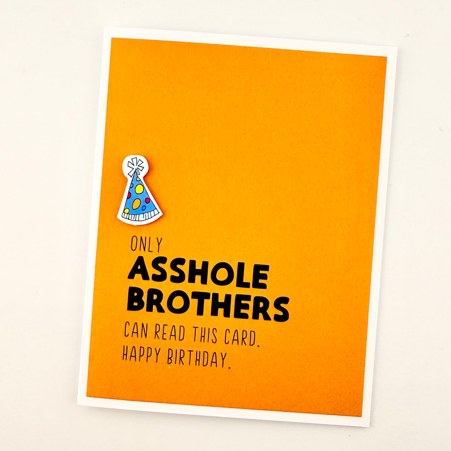 Asshole Brother card