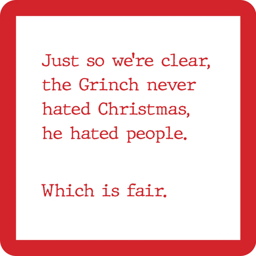 Coaster—Grinch Hated People