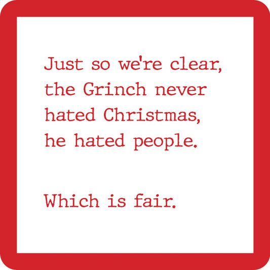 Coaster—Grinch Hated People