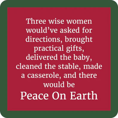 Coaster—Three Wise Women