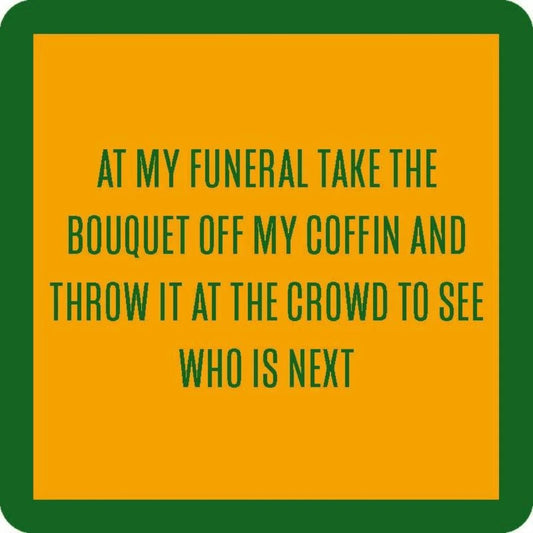 Coaster—Funeral