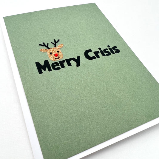 Merry Crisis Christmas card