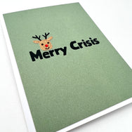 Holiday Merry Crisis card