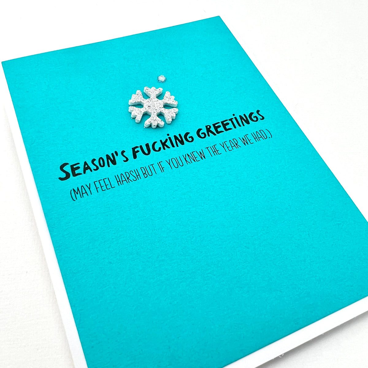 Holiday Season’s Fucking Greetings card